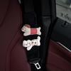 Original Handmade Cute Kitten and Puppy Car Seat Belt Shoulder Protector, Children's Seat Belt Protector