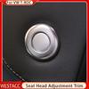 4 шт./компл., регулируемая головка переднего сиденья автомобиля, наклейка, наклейка для Volkswagen VW T-roc Troc 2018 2022