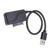 Serial ATA to USB Adapter Cable Efficient Transfer High Stability Serial ATA II Interface for Laptop Optical Drive