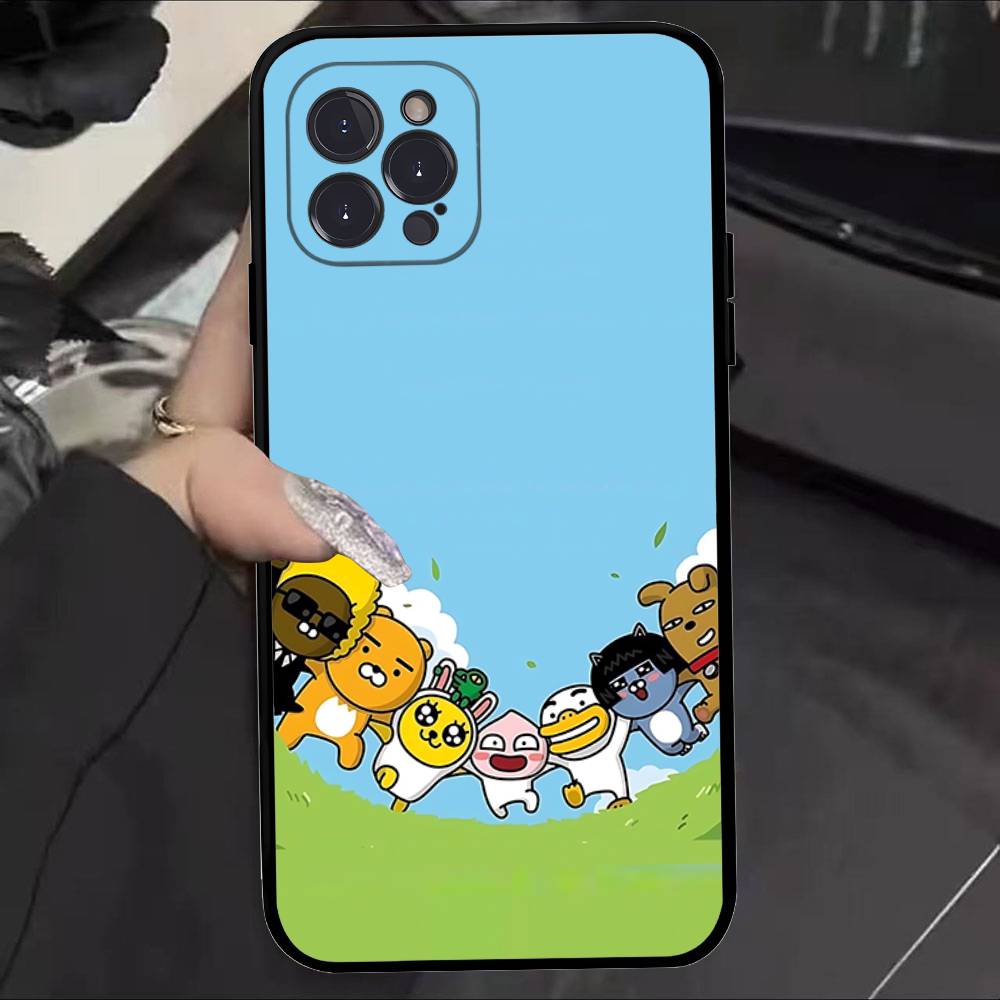 K-KAKAOS FRIENDS Cartoon Phone Case For IPhone 17 16 15 14 11 12 13 Mini Pro XS Max Plus Funda Shell