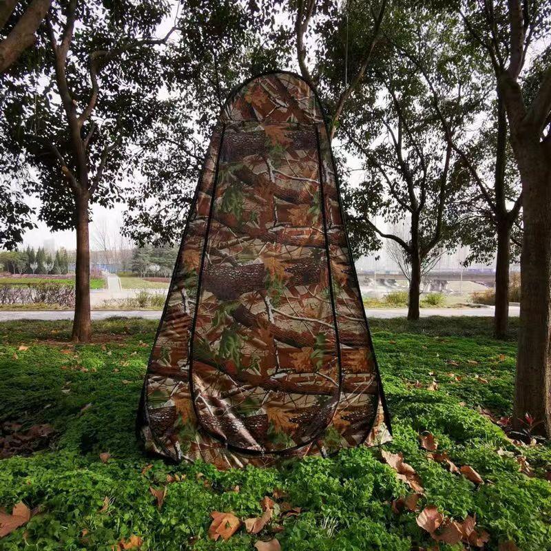 Уличная палатка для ванной, складная, утолщенная, серебряная, светонепроницаемая, портативная, для домашнего использования, простой туалет, холодостойкая, теплая