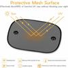 2Pcs Protector Accessories Window Reflector Visor Car Sunshade Covers Windscreen Folding Windshield