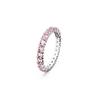Swarovski Матрица Круглая огранка Мода Фианит Родированное покрытие Кольцо Женское кольцо 5658855