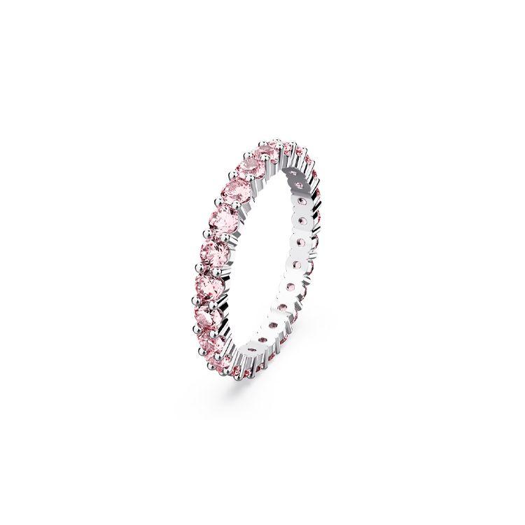 Swarovski Матрица Круглая огранка Мода Фианит Родированное покрытие Кольцо Женское кольцо 5658855