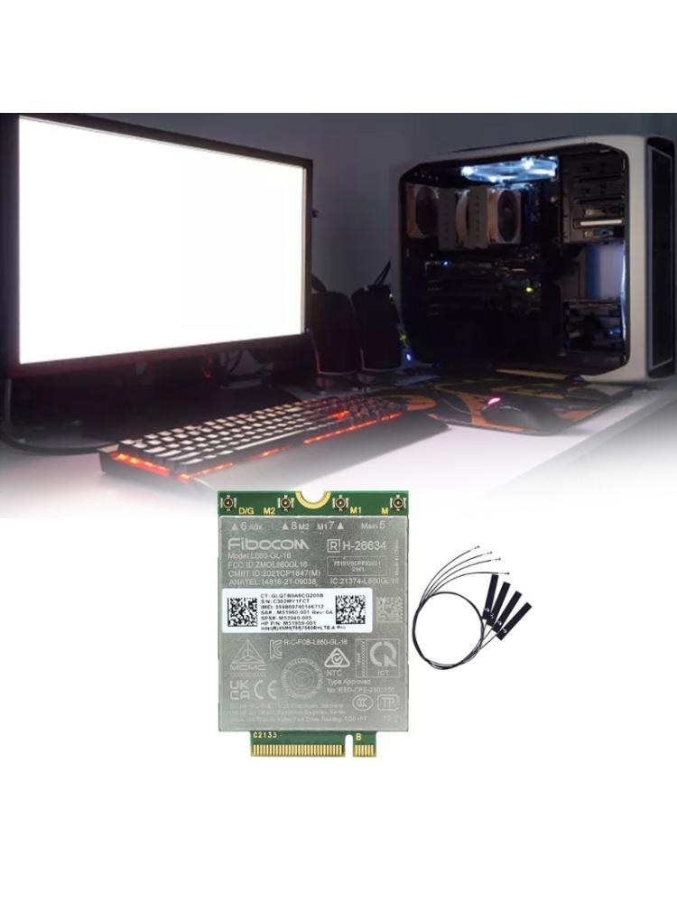 Адаптер беспроводной сетевой карты L860-GL-16 LTECAT16 4G Модуль для HP Elitebook 865 845 840 835