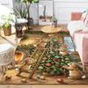1Pc Christmas Night Celebration Rug Office Carpet Indoor Outdoor Doormat Nonslip Soft And Comfortable Living Room Christmas Halloween Gift D91823