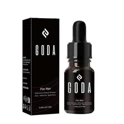 GODA For Her Парфюм с феромонами для женщин, Стойкие женские ароматы с жасмином и розой.