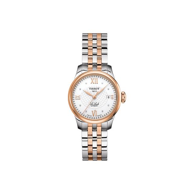 Tissot Коллекция Le Locle Автоматический Механический Механизм Водонепроницаемость 30м Женские Часы 25,3 мм T41.2.183.16