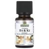 Nature'S Answer, Vitamin D3 & K2, 15Ml(0.5Fl Oz)