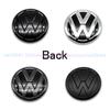 For VW Volkswagen Jetta MK5 Golf ABS car front emblem grille badge trunk badge suitable for Volkswagen Passat 2016 2017 2018 Lav