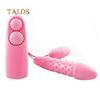 Women Double Control Vibrating Eggs Vibrator Stimulator Massager Dot Bullet Adult Sex Tool