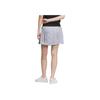 Adidas Neo X Strawberry Bear Collaboration SS23 Three-Stripe Fashion Pleated Mini Skirt Light Silver Women Bottoms IP3894