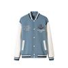 Anta Comfortable Casual Simple Letter Print Loose Baseball Jacket Men Jackets Astronaut-Blue 152518707S-1