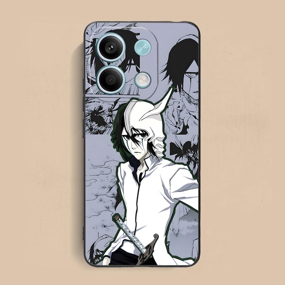 Чехол для телефона Bleach Улькиорра Сифер для Xiaomi Redmi Note 14 13 12 11 A5 3 2 1 Pro Plus 4G 5G Цветная печать Роскошный Красивый