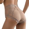 Transparent Mesh Underwear for Women High Waist Seamless Sexy Lace Soft Women Briefs Large Size Sexy Transparent Cotton 7A Antibacterial Briefs