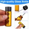 10 шт., стеклянные флаконы с ложками, портативный дозатор для специй, герметичный набор банок для хранения, набор для кемпинга, путешествий на открытом воздухе