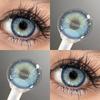 1pair Color Pupils for Eyes Brown Color Contact Lenes Green Eye Lenses Blue Eye Contacts High Quality Gray Soft Lenses