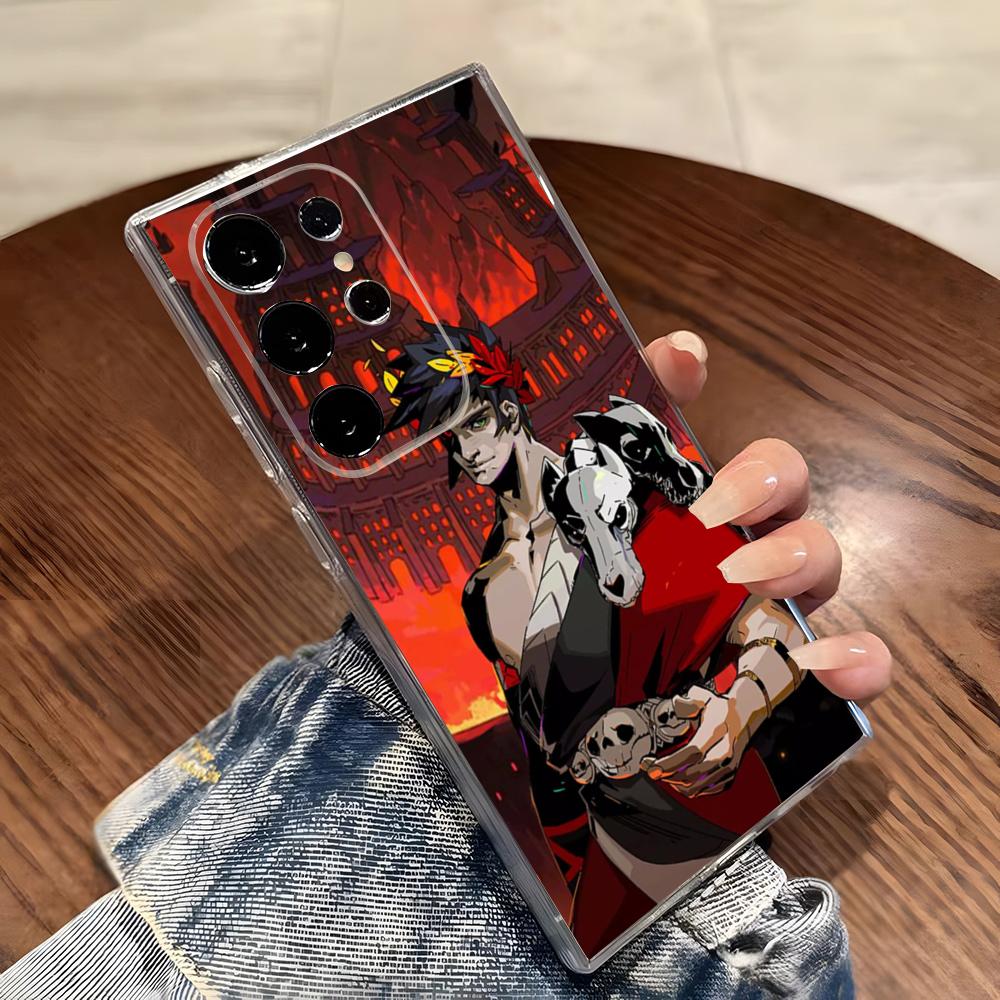 Чехол для телефона H-Hades 2 для Samsung S26 S25 S24 Ultra S23 Fe S22 S20 S21 Plus Plus 5G Fe Прозрачная крышка