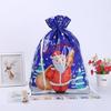 Christmas Gift Bag Pouches Extra Large New Year Gift Candy Bags Laser Printing For Christmas Package Decoration PE Xmas Bag