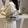 Трендовые и красивые женские сумки, новые клетчатые модные универсальные повседневные наплечные сумки-подмышки