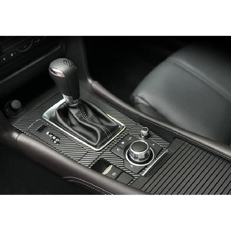 Car Styling Accessories Automobile gear panel decorative stickers For Mazda 3 Axela