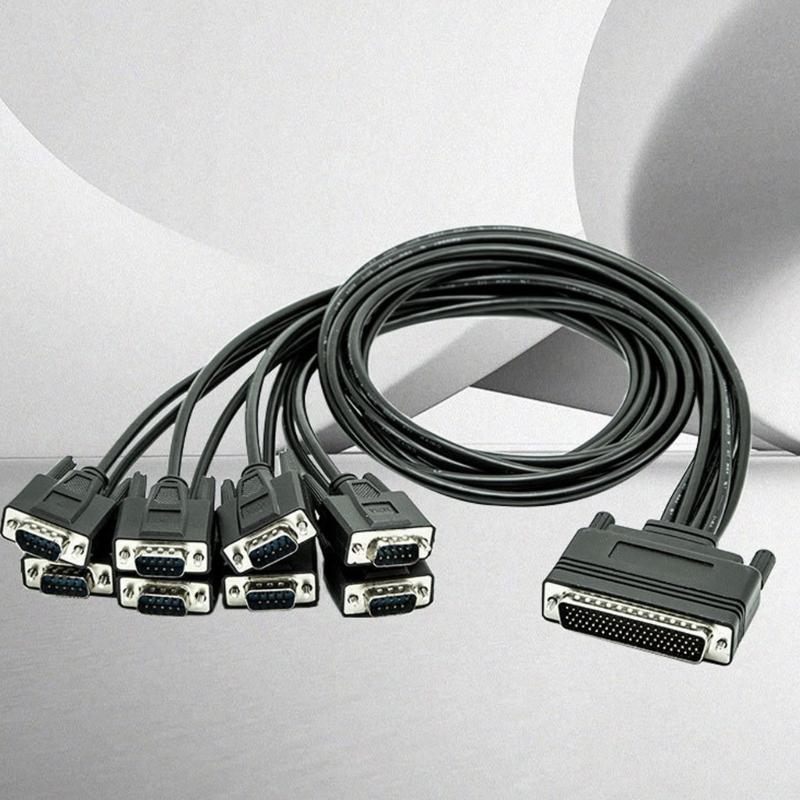 Высокоскоростной кабель-удлинитель RS232 PCIe, 78-контактный DB78 на 8 портов DB9, для серверов, лабораторий и центров обработки данных
