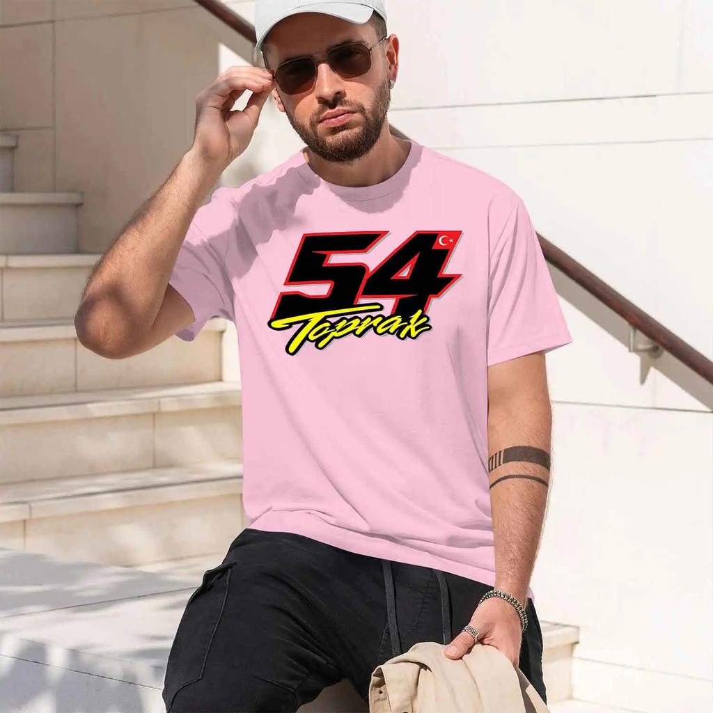Toprak Razgatlioglu 54 2026 New Model Men’s Short-sleeve crewneck T-Shirt Classic Casual Multiple Colors and Sizes for Daily Wea