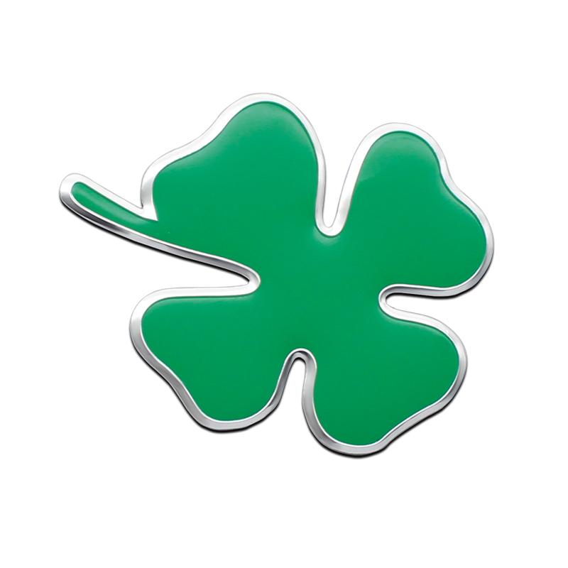 Car Styling Aluminum Four Leaf Clover Emblem Body Trunk Decoration Sticker For Alfa Romeo Giulia Stelvio Mito Giulietta Sportiva qa9