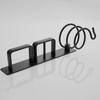 Hair Dryer Holder Curling Iron Storage Rack Heat-Resistant Wall Mount Bathroom Blow Dryer Holder Bathroom Hair Tool Organizer Rack