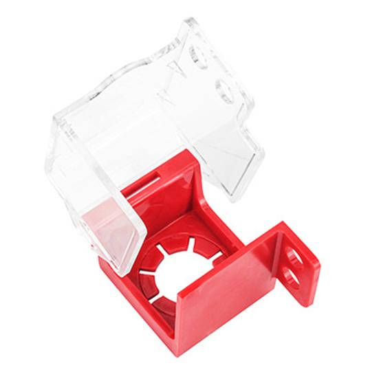 Yousheng 1/2/3Pcs Emergency Stop Button Cover Transparent Design Simple Installation Highly Visible Push Button Switch Cover Large Push Button Lockout