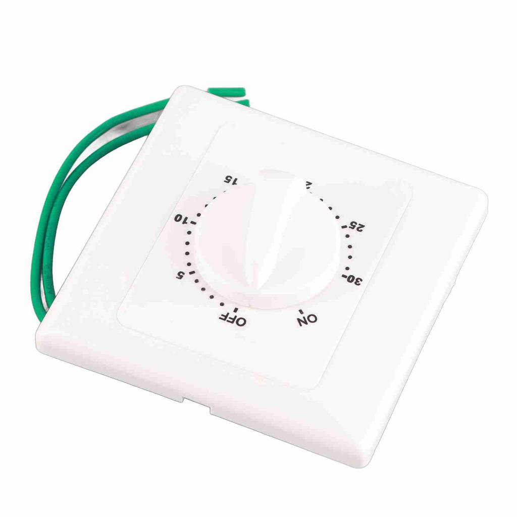 AC 220V 30 60 120 Min High Power Pump Timer Mechanical Time Switch Countdown Control 86 Panel