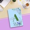 Accuprints Ежедневник-блокнот Initial A Премиум с мягкой обложкой |Размер 21 X 14,5 см| Для девочек и женщин (A5, 192 страницы в линейку, 80 г/м²