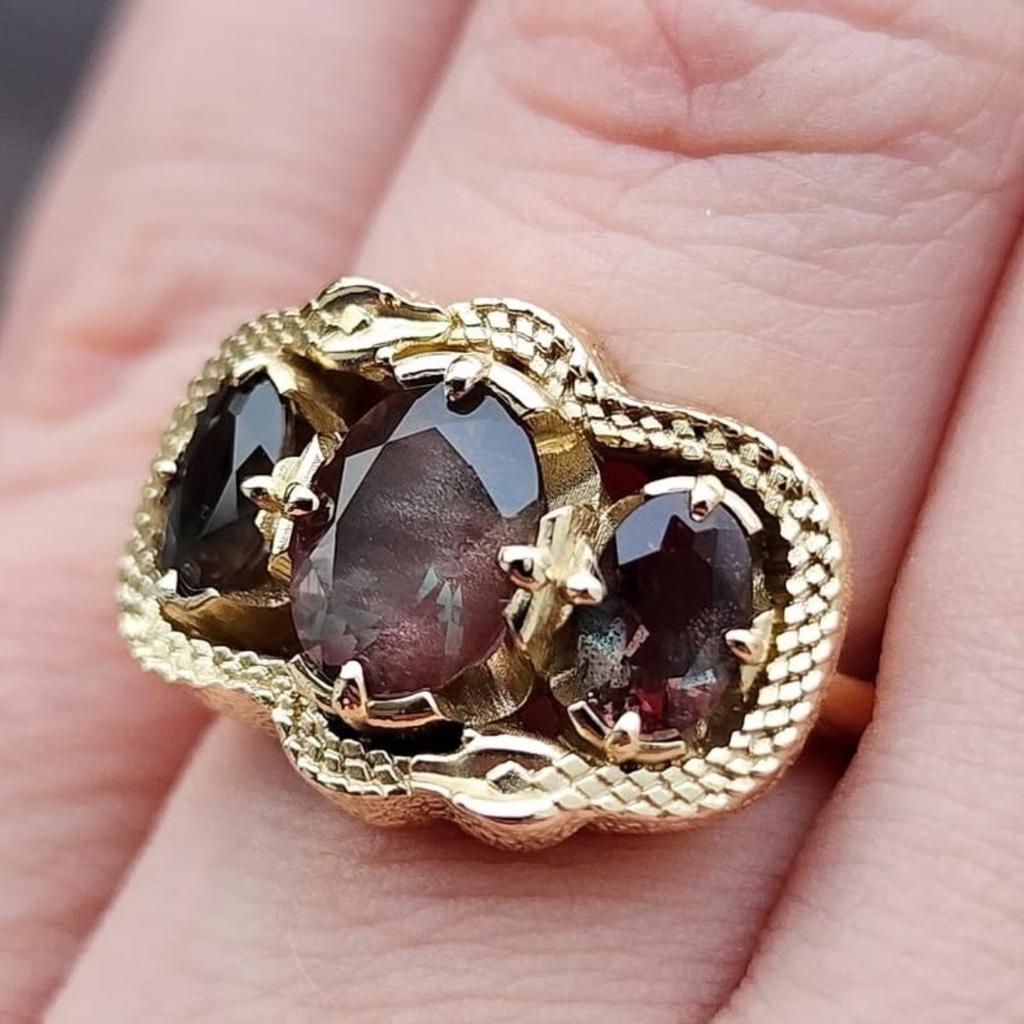 Роскошные Новые Европейские и Американские Ювелирные Кольца, Зарубежные Горячо Продаваемые Ретро Легкой Роскоши Женские Кольца KC Золото Средневековые Кольца с Бриллиантами