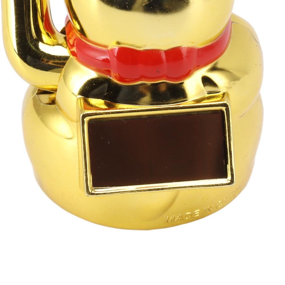gold Car Dashboard Auspicious Ornament Travel Souvenir Cat Decor Car Interior Decoration