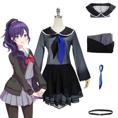 Асахина Мафую косплей проект Sekai красочная сценическая подвиг OWN Sailor JK униформа ночной шнур на 25 полные костюмы для Хэллоуина