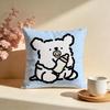 Hot LLine Puppier Cushion Cover Stylish Washable Pillow Cover Ideal for Couch Bedroom Car Decoration