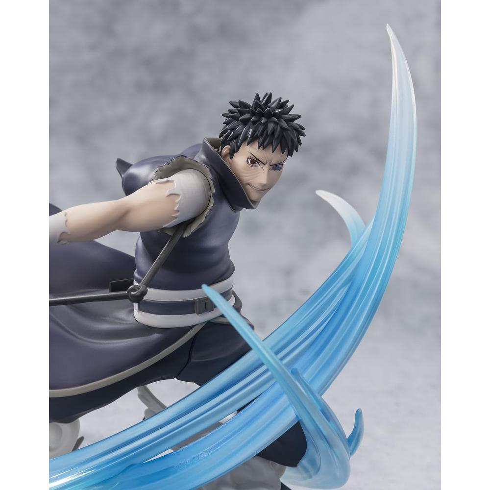 Bandai SPIRITS Figuarts ZERO NARUTO Shippuden [Super Battle] Uchiha Obito - Столкновение с бывшим другом - Приблизительно. 210 мм ПВХ и АБС окрашенный готовый рис.