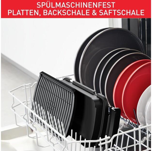 Contact Grill Tefal GC714D OptiGrill+ Snacking & Baking