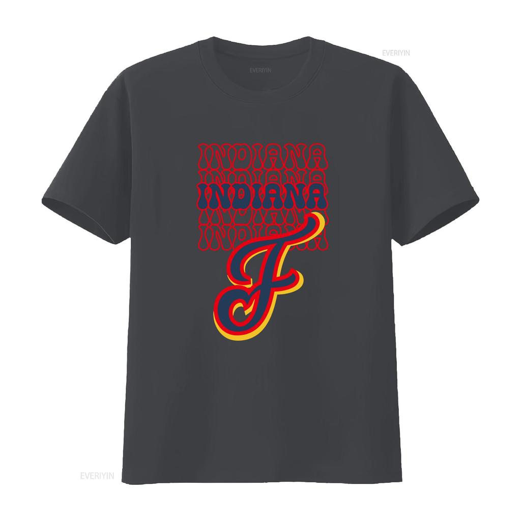 Indiana Basketball Team Fever Oversized T Shirt Print Perfect For Fans Vintage Designer Clothes Top For Everyday Wear