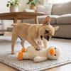 Soft Plush Plush Dog Toy Built-in Squeaker Dog Chew Toy Safe Animal Shaped Toy  Pet Training