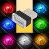 Автомобильная светодиодная лампа USB Лампа настроения Атмосферная лампа Салон автомобиля Plug and Play Декоративная лампа Универсальные атмосферные огни Декоративные