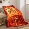 Red Devil Manchester Designed Flannel blanket for bedroom, living room, sofa, and nap