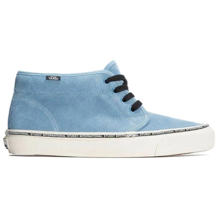 Кеды Stussy x Vans для скейтбординга, унисекс, синие, VN0A3GRXOYE