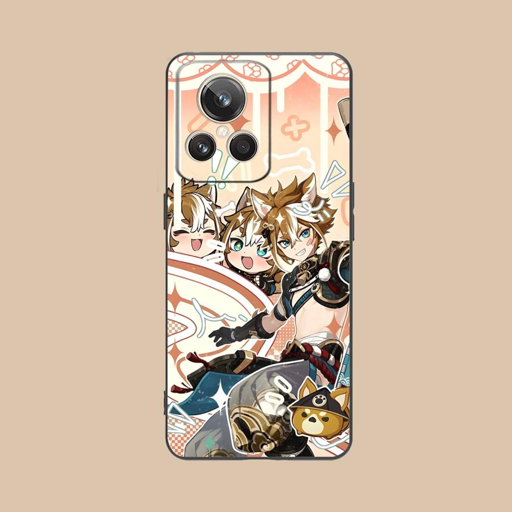 Game GI Gorou Mobile Phone Case for Realme GT 8 Neo Pro C75 73 71 C67 65 C55 53 C35 31 C20 15 Colorful Printing Cover Luxury