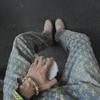 Европейская и американская хип-хоп уличная одежда: Мужские модные жаккардовые джинсы с принтом Slim Flared