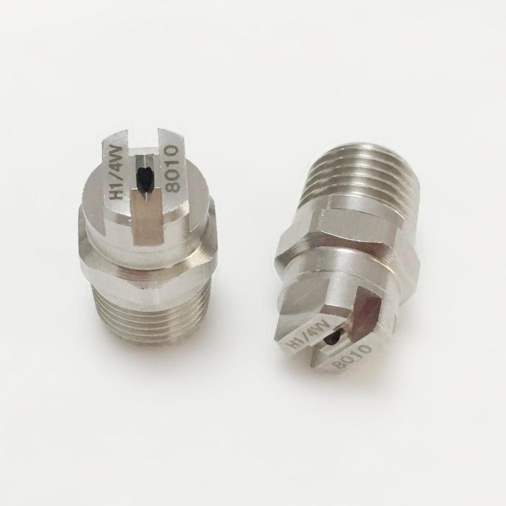 1/4" BSPT нержавеющая сталь плоскоструйная форсунка для очистки