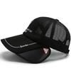 Hat Summer Outdoor Sunscreen Shade Mesh Hat Casual Sports Fashion Men's and Women's Baseball Cap Pull-out Brim