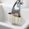 Silicone Hanging Drain Basket Soap Sponge Shelf Kitchen Holder Sink Draining Basket  Kitchen