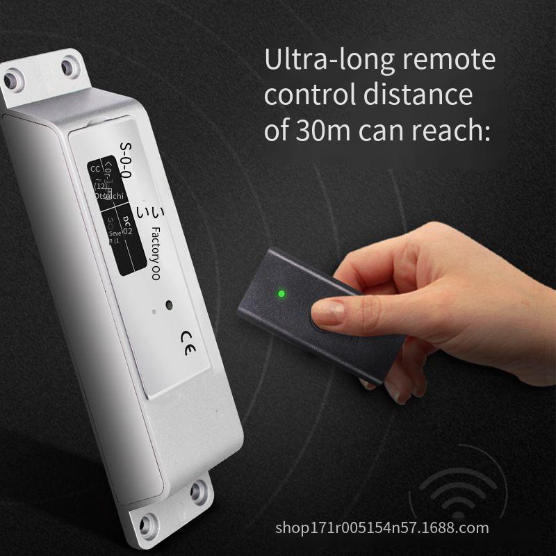 Заводская цена Беспроводной комплект Система дверного замка IP66 Антикража Управление паролем Пластиковый электрический замок Простая установка