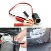 Car High Power Pure Copper Battery With Clip To Cigarette Lighter Female Socket 12V 24V Volt 220W Car Socket Plug